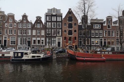 Amsterdam gingerbread houses